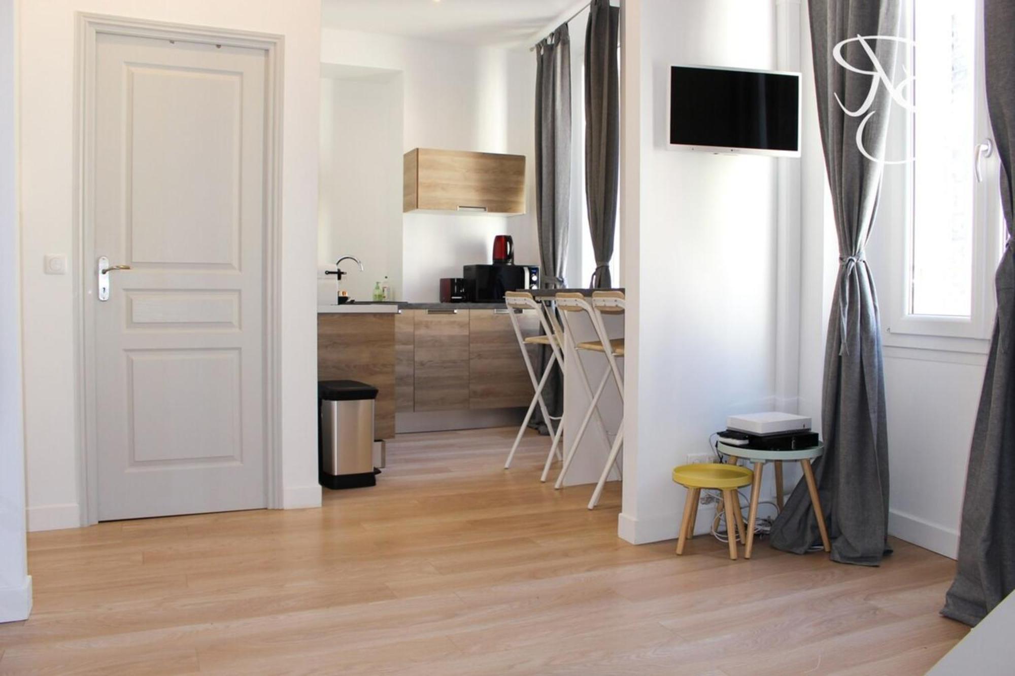 Beautiful Studio Cannes Center Exterior foto